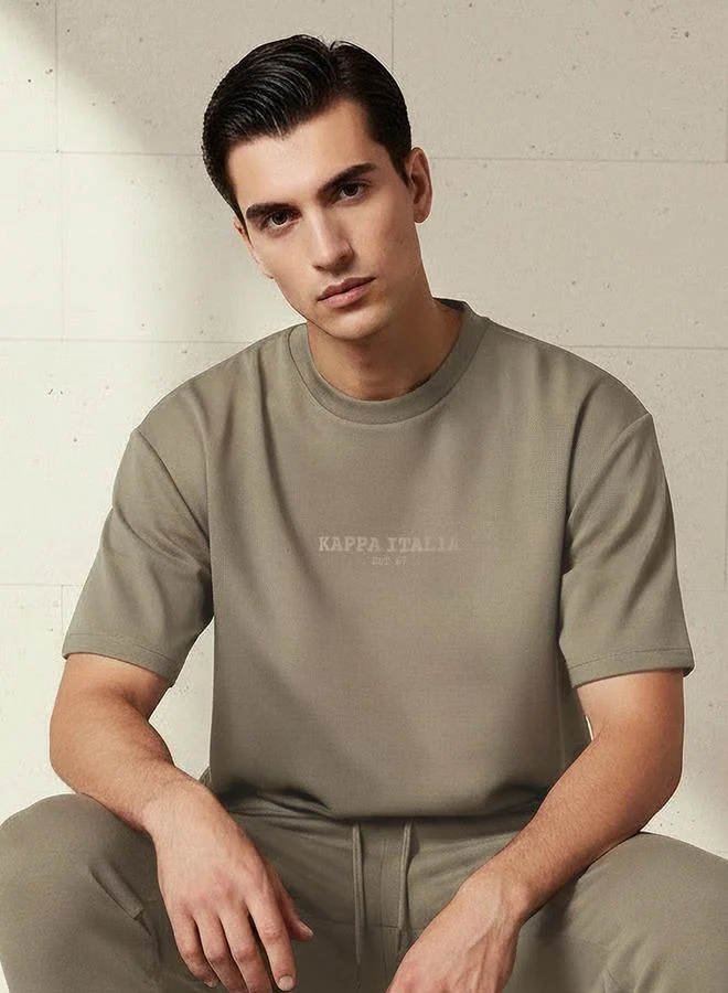 Kappa Men Logo Print T-shirt